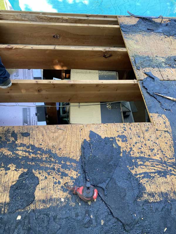Old Roofing Replacement