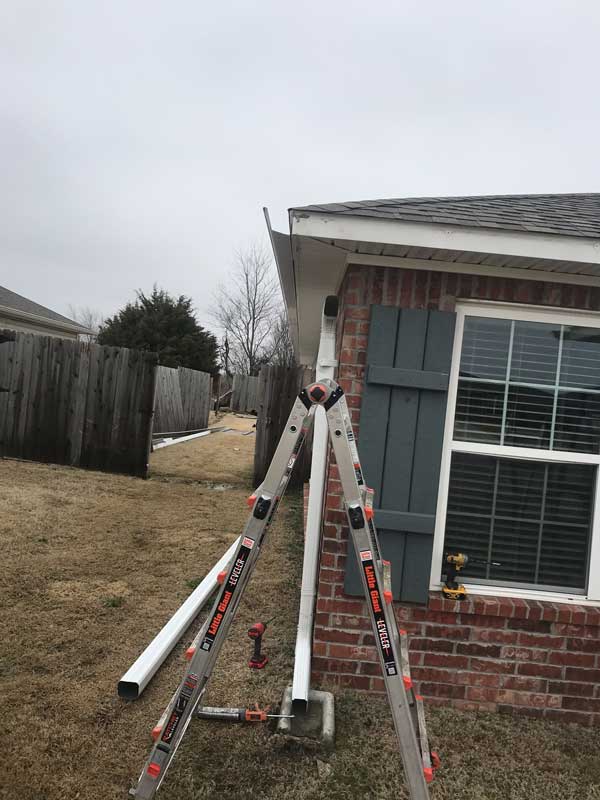 Old Siding Replacement